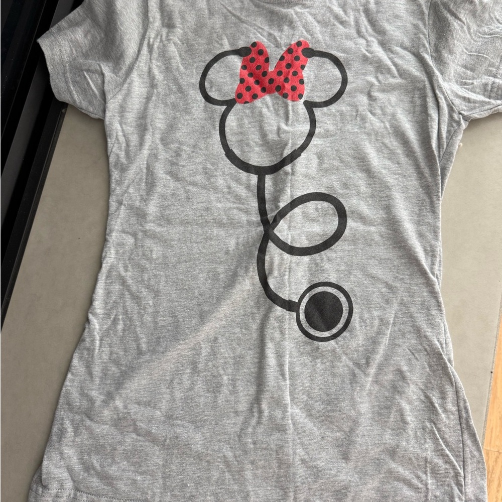 Disney Minnie Mouse stethoscope t-shirt